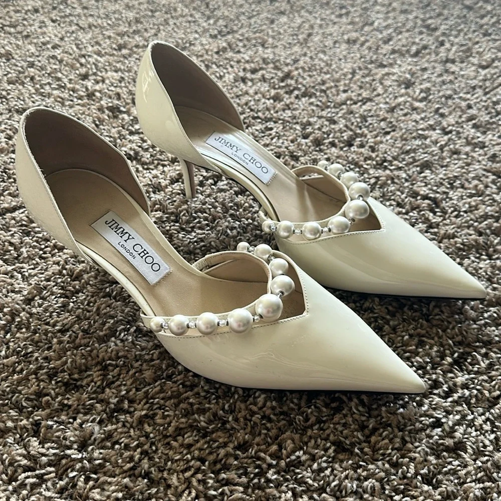 JIMMY CHOO AURELIE D’ORSAY PUMPS - Picture 4 of 8